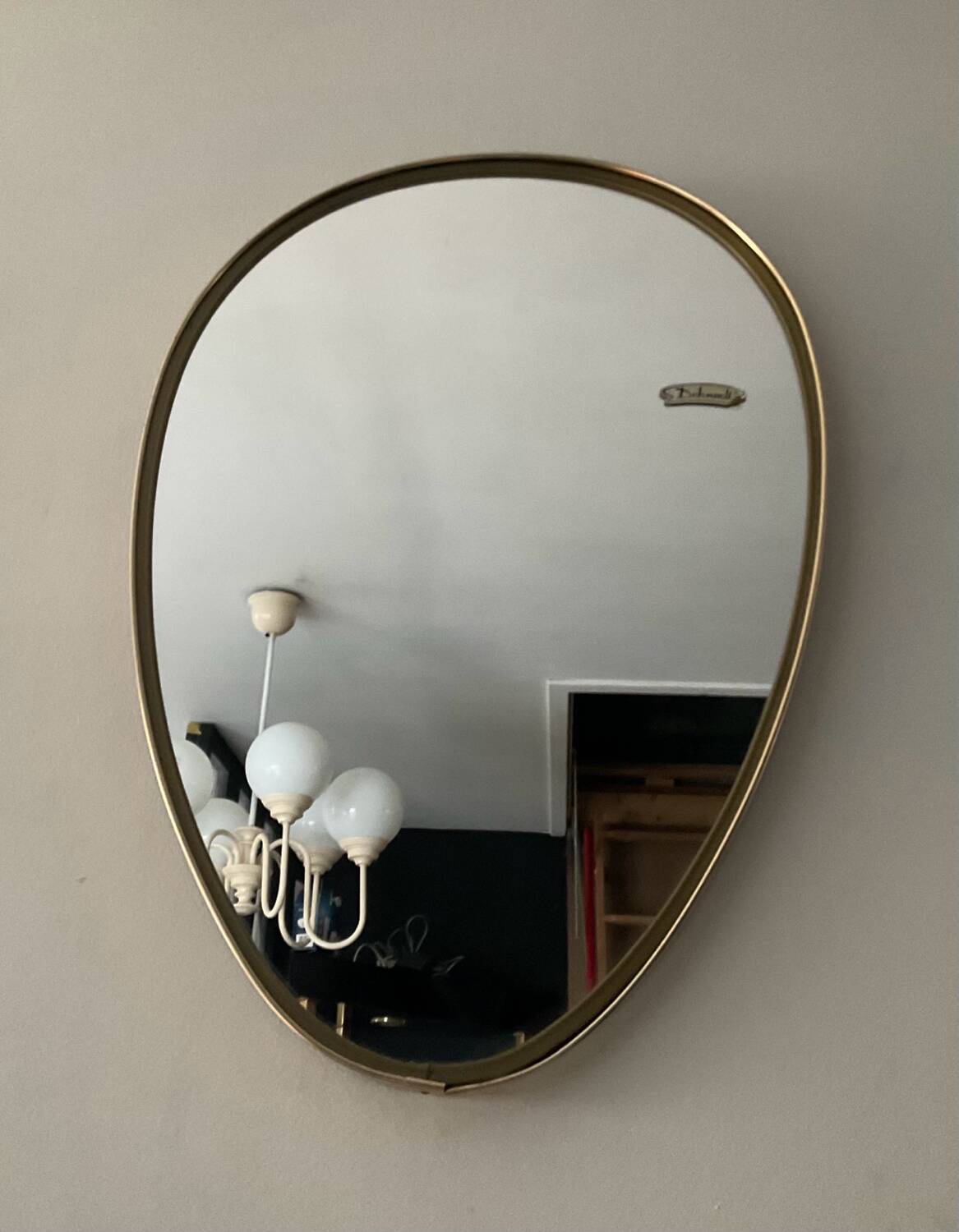 Deknudt house mirror from the 60s-70s