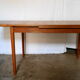 Scandinavian teak extension table from the 60s