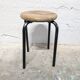 Industrial round stool