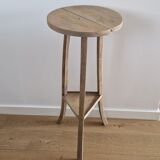 Old pedestal table driftwood
