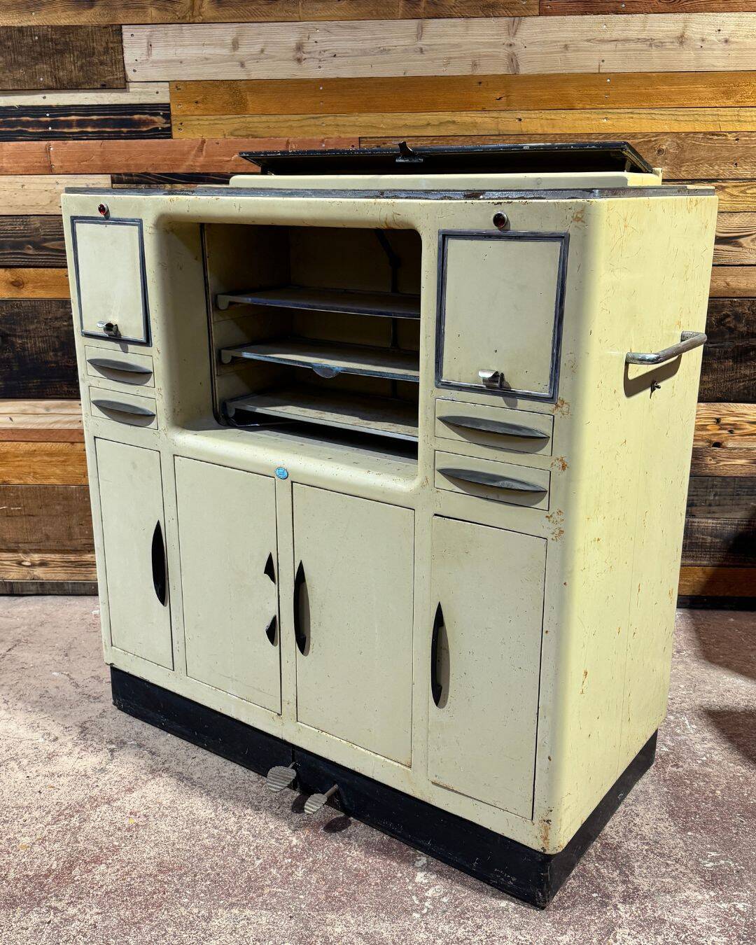 Unusual dentist's furniture from the 1940s
