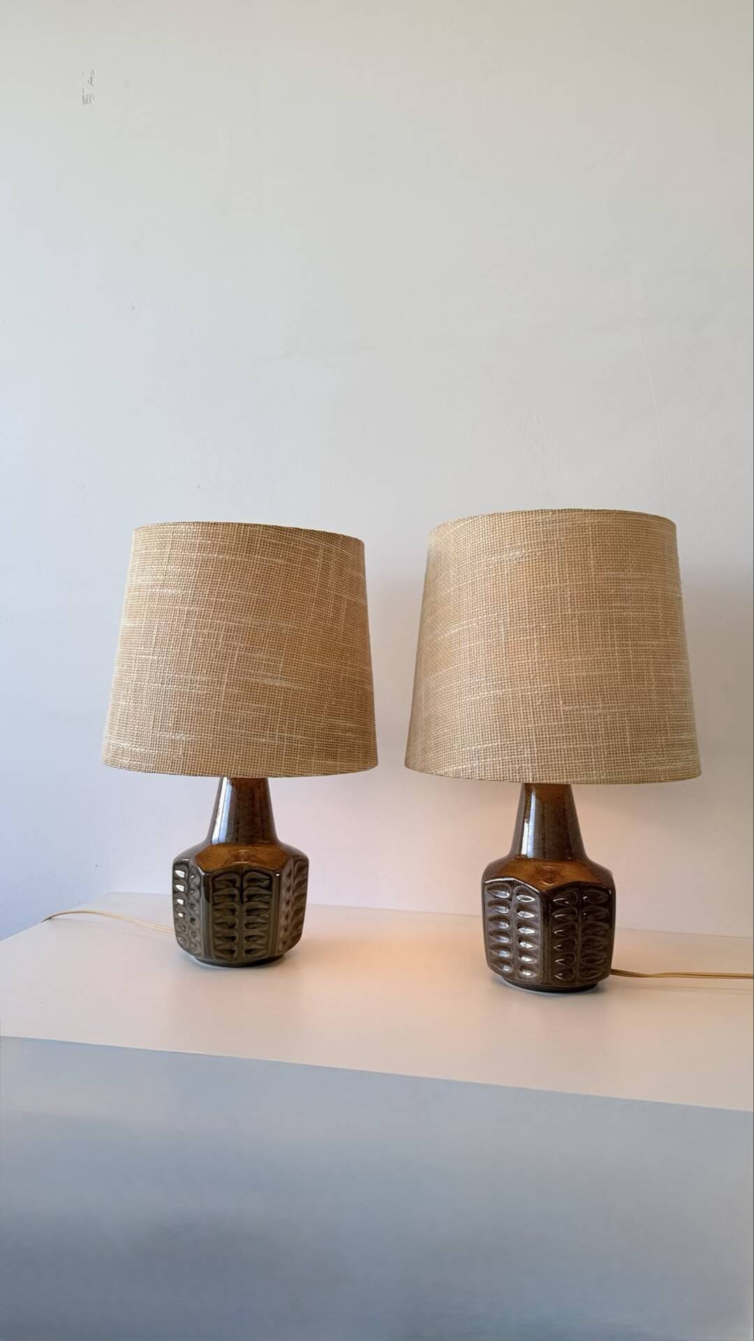 Paire de lampes de table Søholm