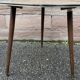 Table basse cocktail formica française vintage 1960 déco bohème