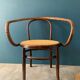 Fauteuil Mundus en bois courbé