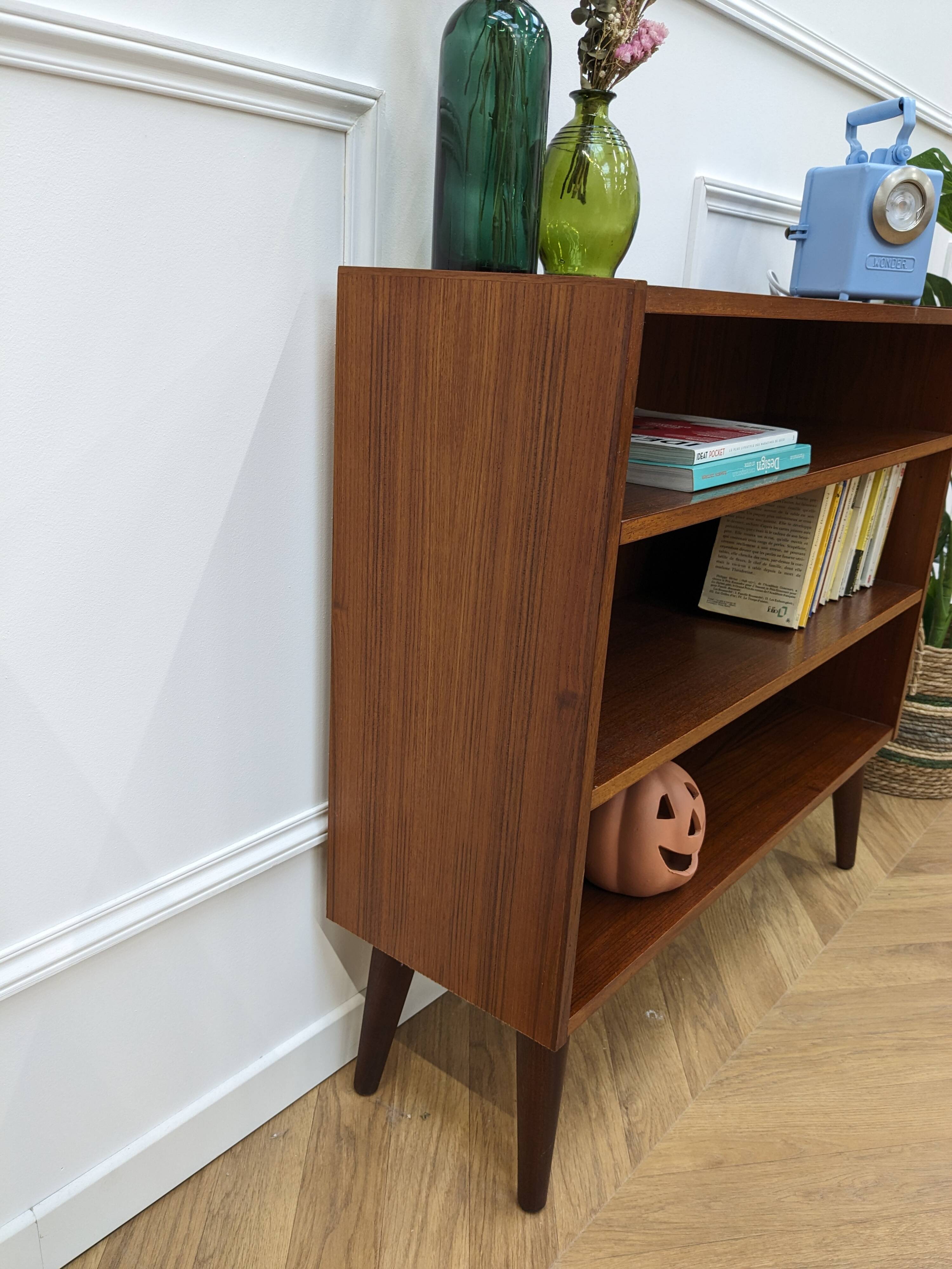 Danish teak bookcase