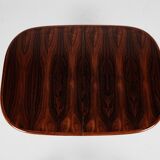 Midcentury Danish oval dining table in rosewood 1960s - with 2 extensions