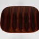 Midcentury Danish oval dining table in rosewood 1960s - with 2 extensions