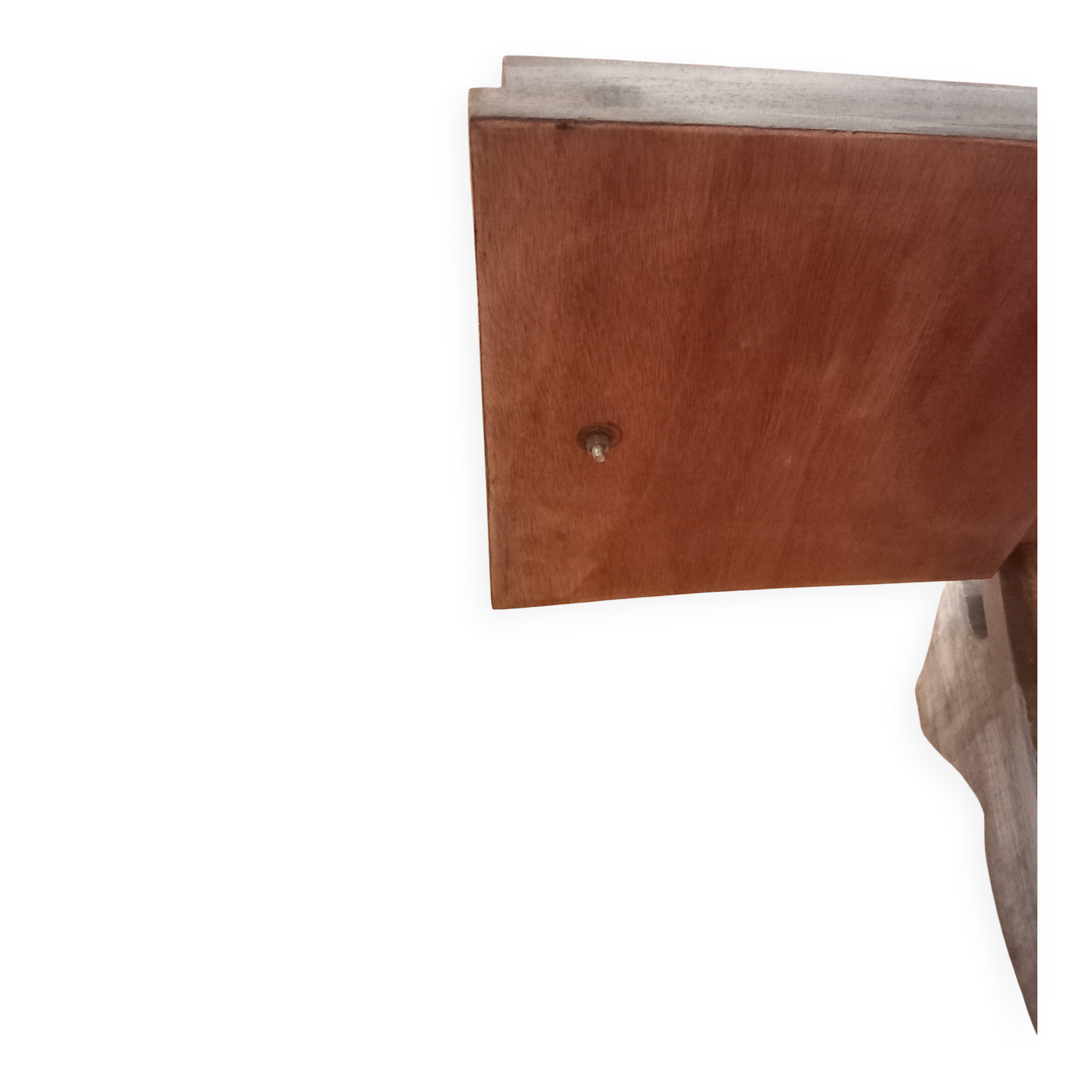 Bleached grey skateboards