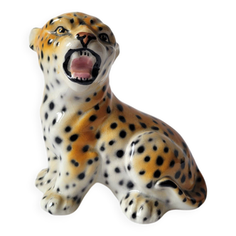 Ceramic leopard