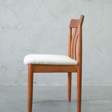 Mid-century teak dining chairs from Vamdrup stolfabrik, 1960s, set of 6