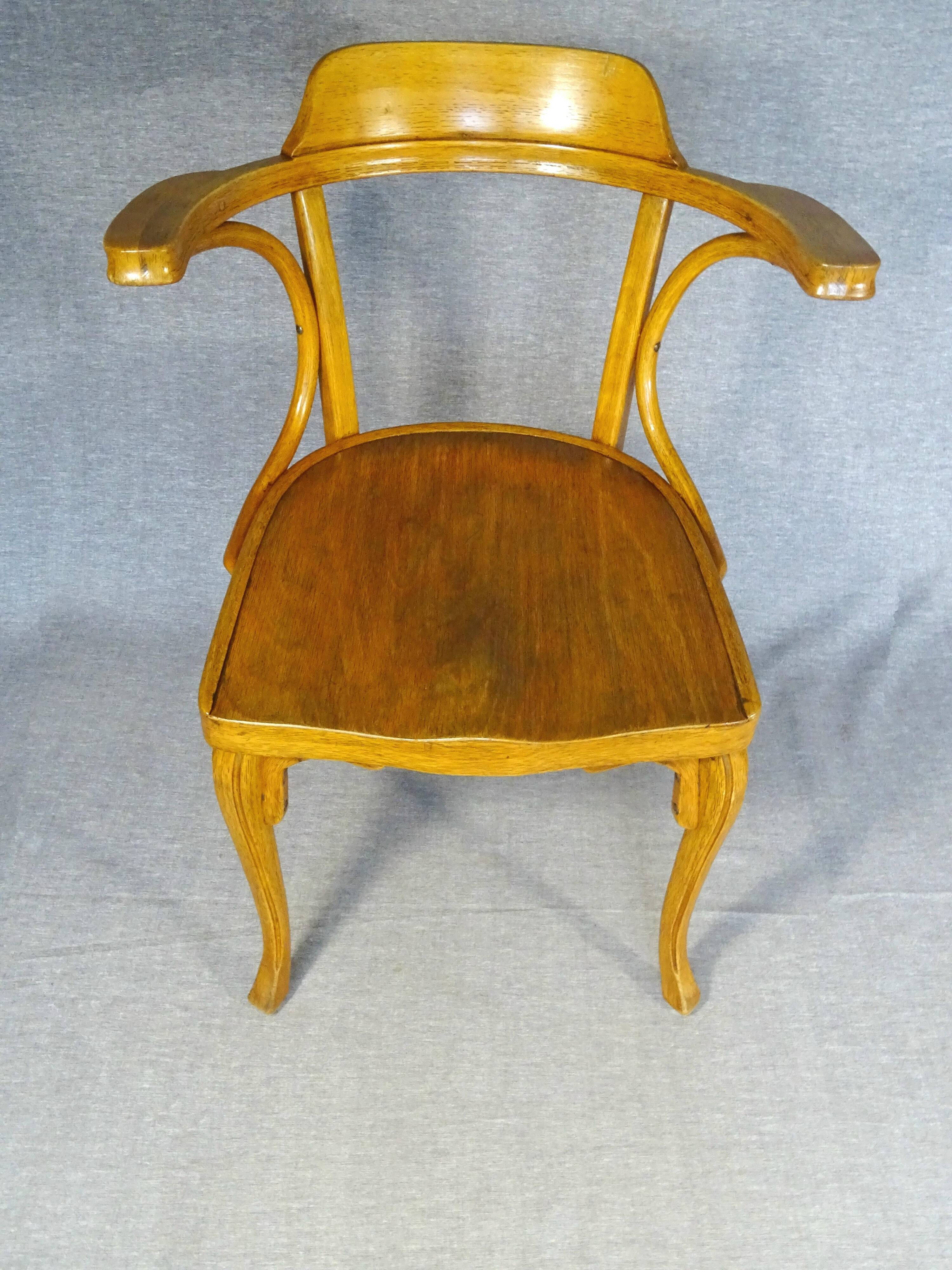 Office chair No. 713 by KOHN 1905, not Thonet