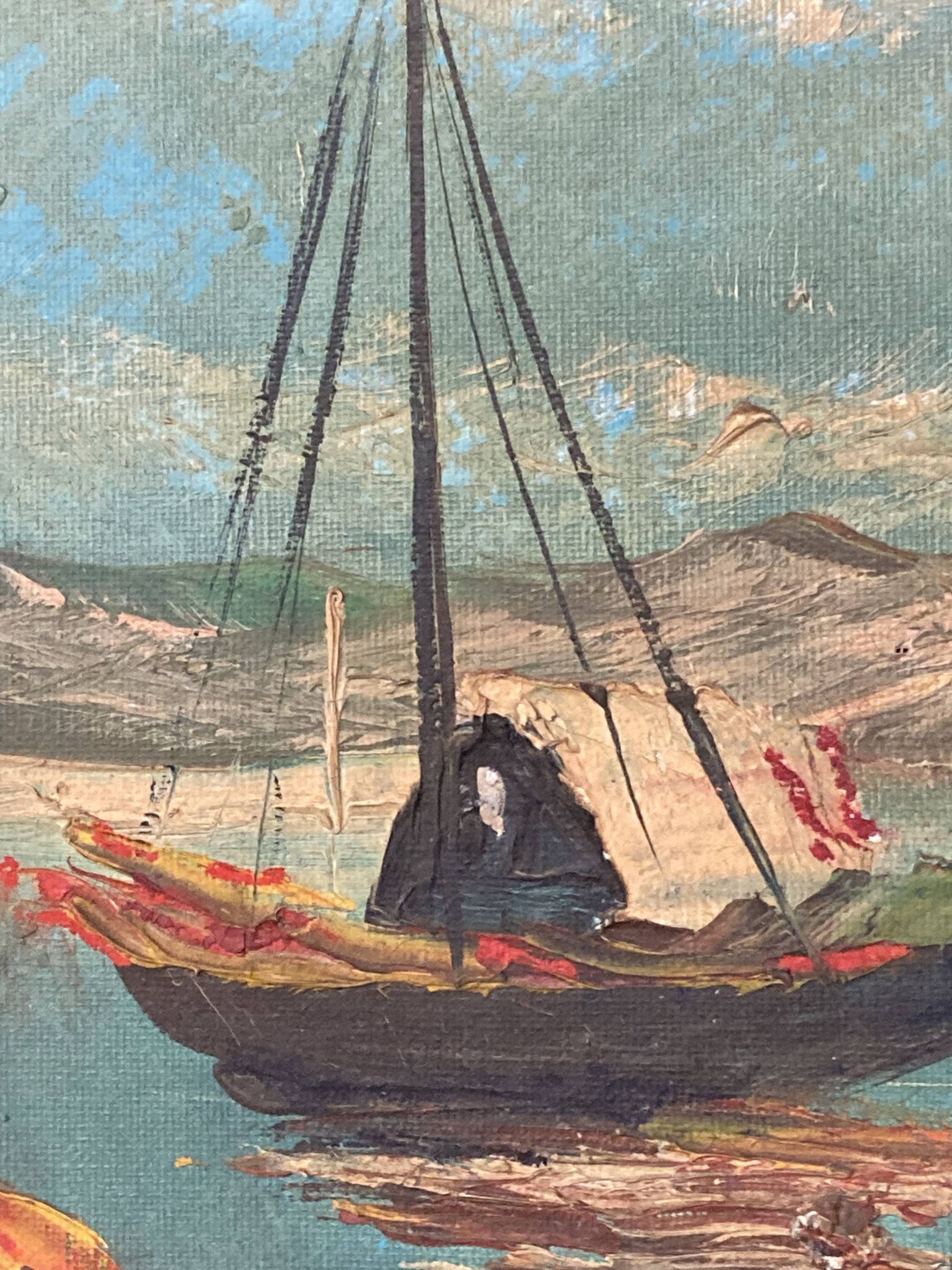 Mediterranean Marine, oil on canvas