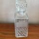 Glass whisky decanter