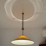 Large Adjustable Pendant Lamp with Counterweight by Florian Schulz