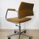 Chaise de bureau moutarde vintage de Kovona, 1986