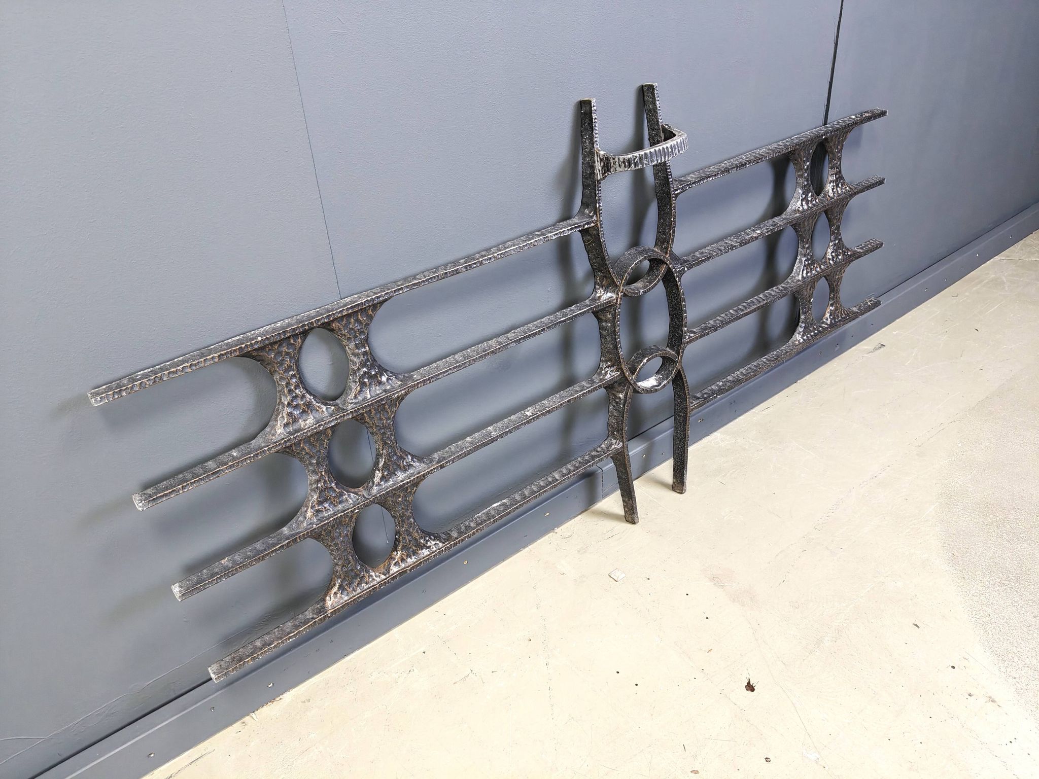 Large brutalist wall sculpture, 1970s