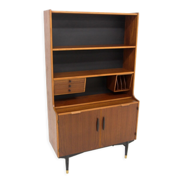 Secrétaire scandinave en teck, Hugo Troeds, Bjärnum, Suède, 1950
