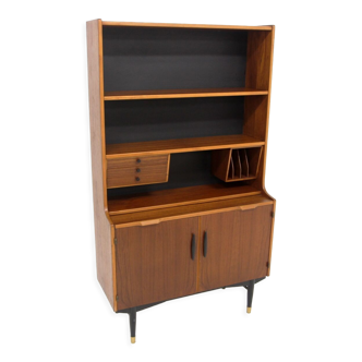 Scandinavian teak secretary, Hugo Troeds, Bjärnum, Sweden, 1950