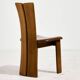CJ Rosengaarden oak dining set, Set of 7