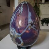 XXL blown glass egg