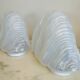 Pair of Iceberg model lamps by Carlo Nason
