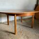 Scandinavian extendable table in teak