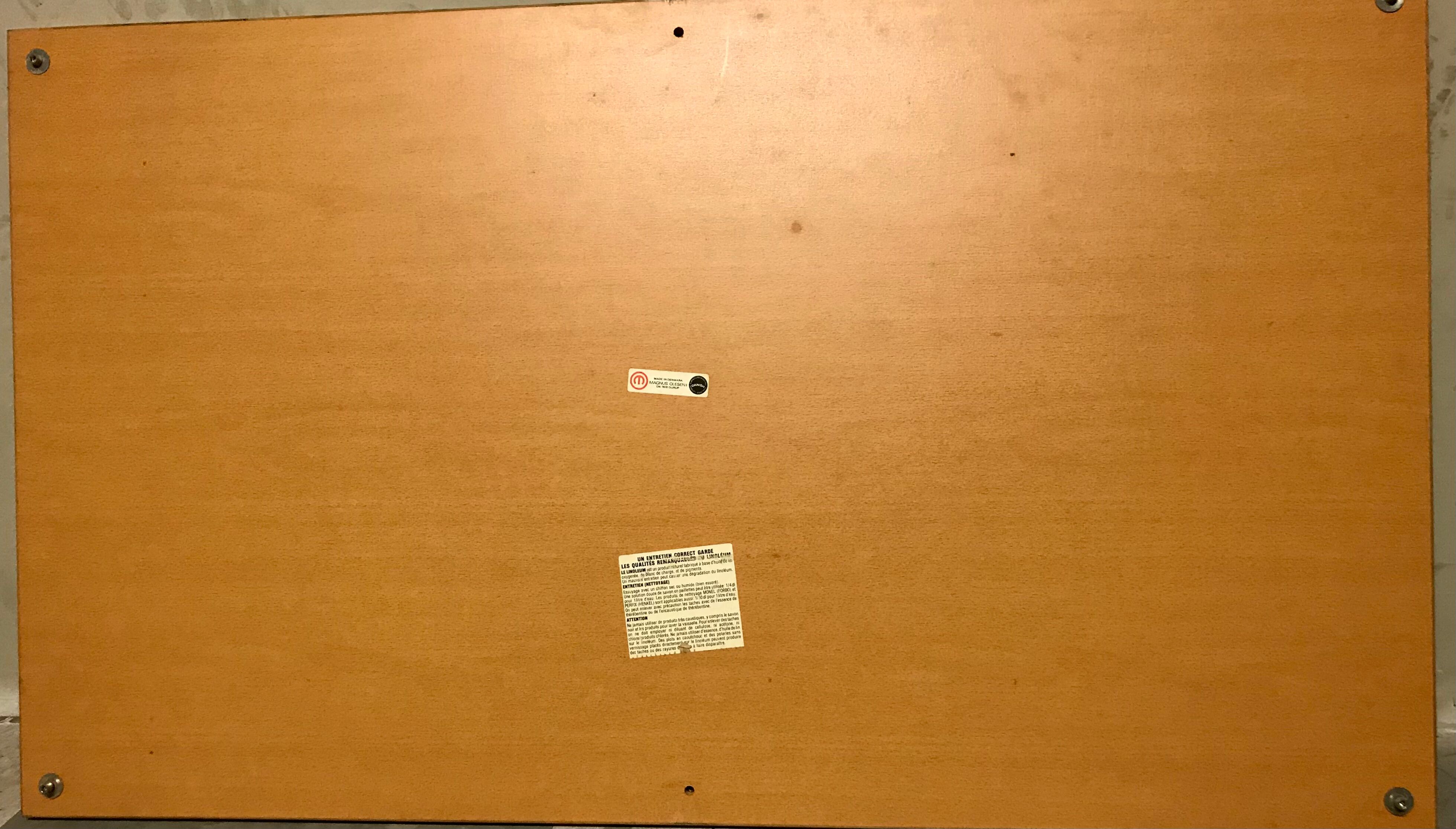Table danoise Magnus Olesen 1970