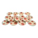15 Lunéville St Clément "Poppy" dessert plates