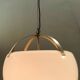 White Hanging Lamp "Omega" by Vico Magistretti for Artemide, 1962