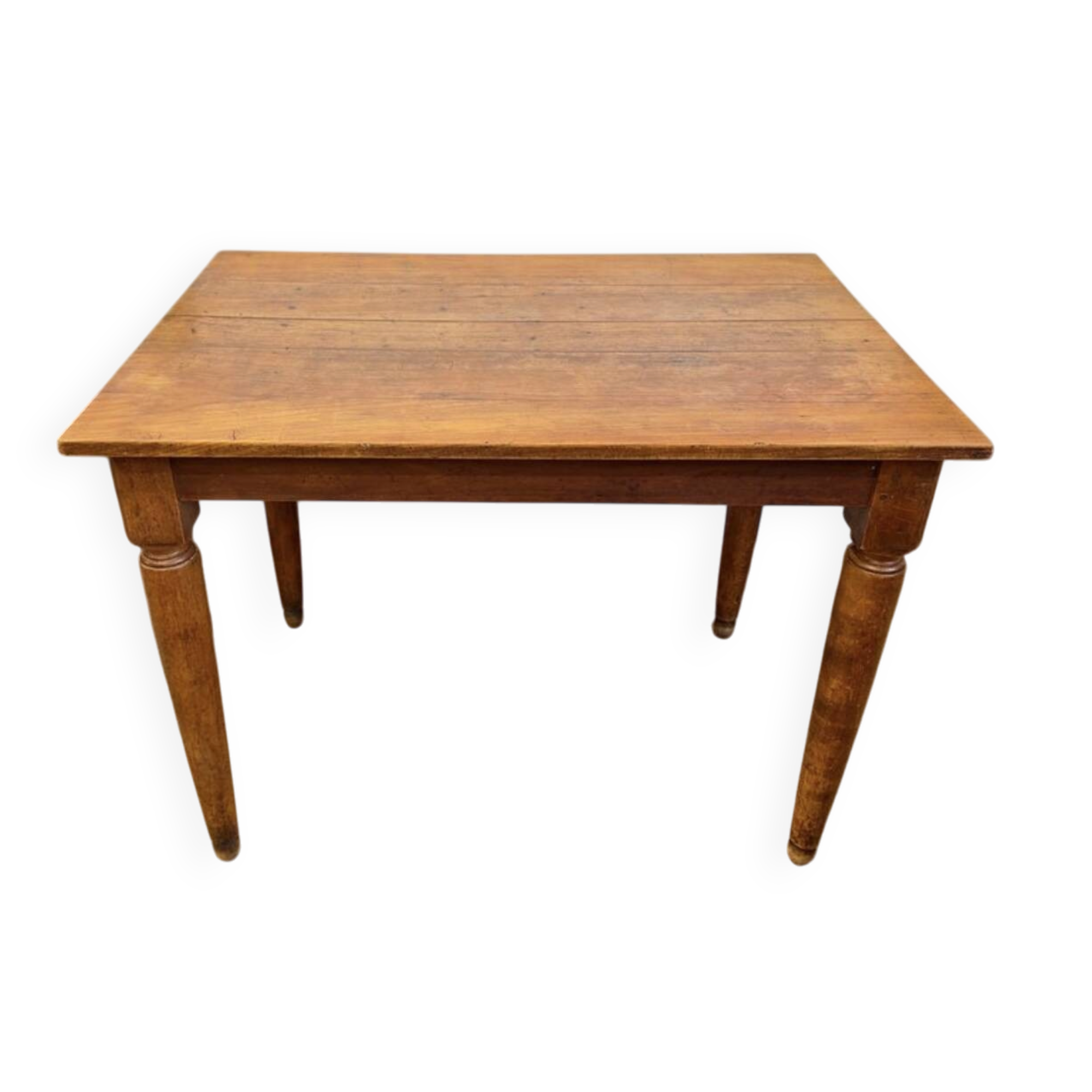 Table de bistrot ancienne en bois massif