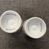 François le Villec - pair of egg cups