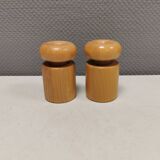 Rare Salt and pepper set designed by R. Nissen Denmark 1960-70s
