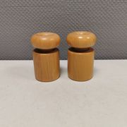 Rare Salt and pepper set designed by R. Nissen Denmark 1960-70s
