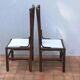 Paire de chaises en canne des Philippines
