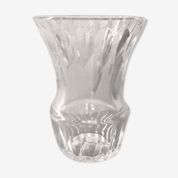 Baccarat vase cut crystal 1950