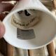 Large Scandinavian pendant light, natural wood, jute, wool, 70s
