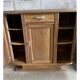 Buffet very art deco in raw walnut