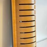 Vintage Ikea bent wood and steel wall light