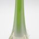 Green glass vase