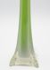 Vase en verre vert
