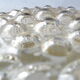 Ceiling light bubbles Helena Tynell amber glass