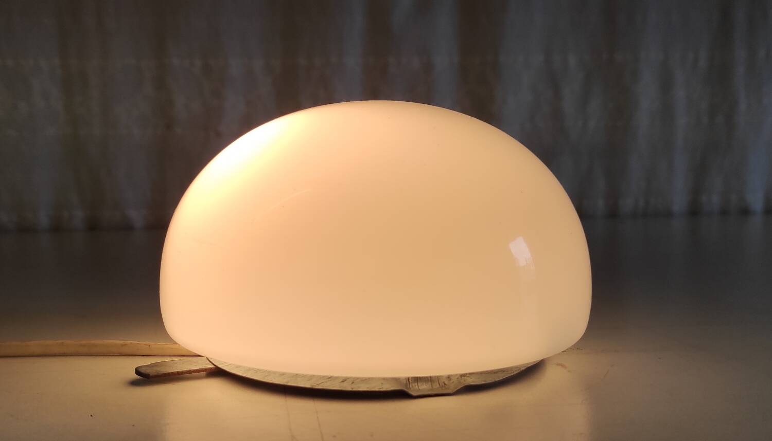 Opaline globe ceiling/wall light 15 cm - 50s/60s
