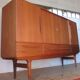 Enfilade haute danoise en teck de Johannes Andersen
