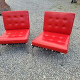 Pair of low chairs from the 70s