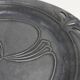 Art Nouveau triangular tin pewter dish, The Netherlands ca. 1900