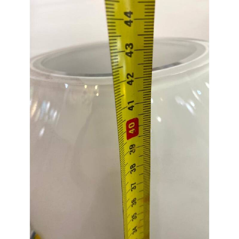 Contemporary murrine murano glass style with multicolored vase