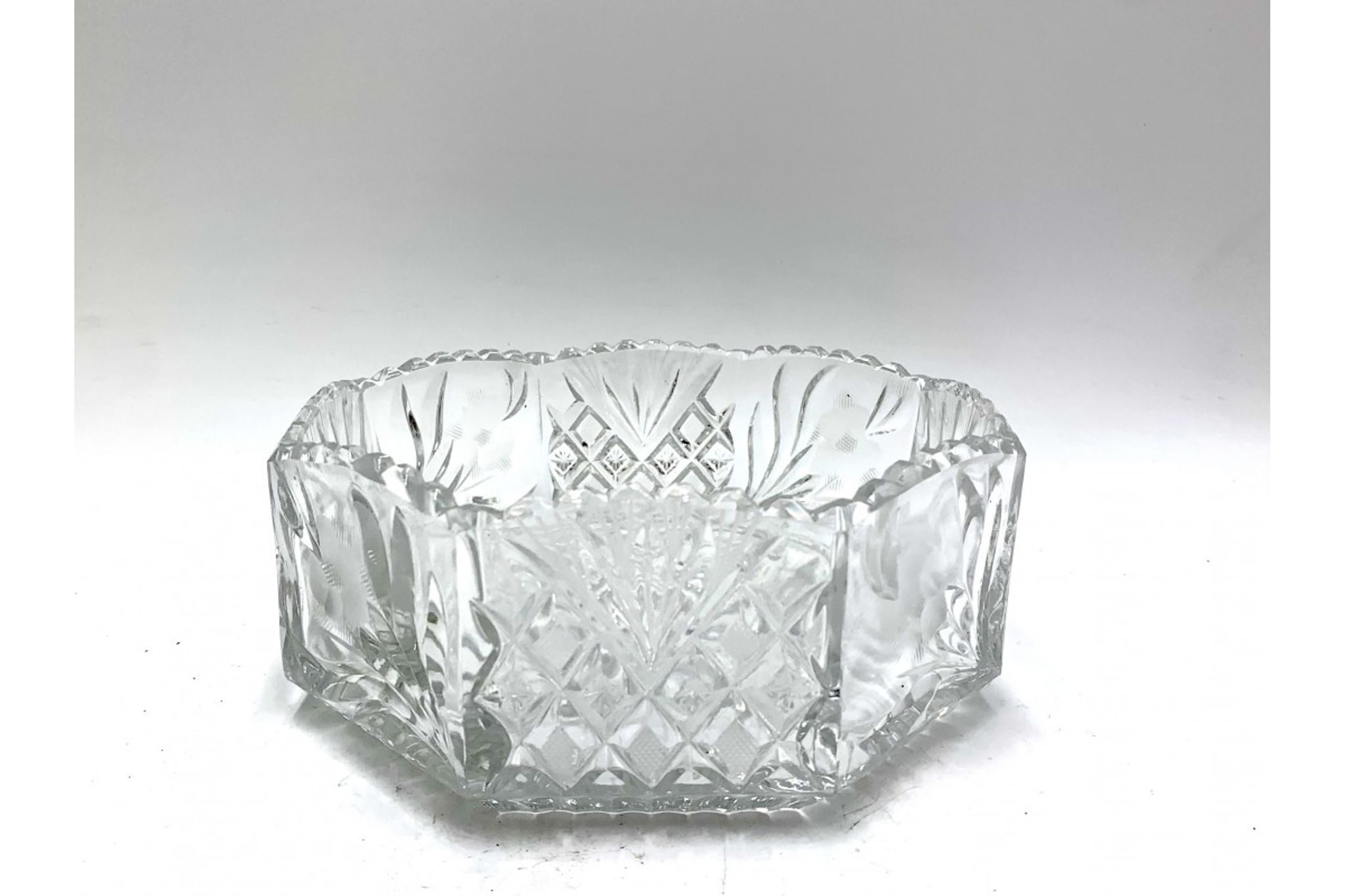 Crystal Bowl, Poland, 1960s