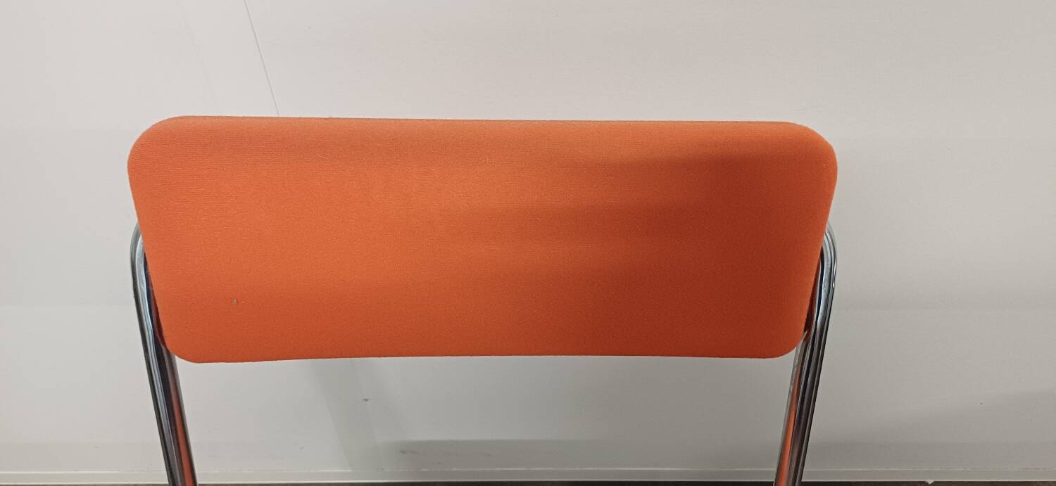 FRAMAR orange folding chair