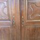 Pair of 19th-century oak cupboard doors