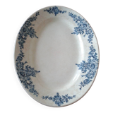 Grand plat ancien terre de fer de choisy